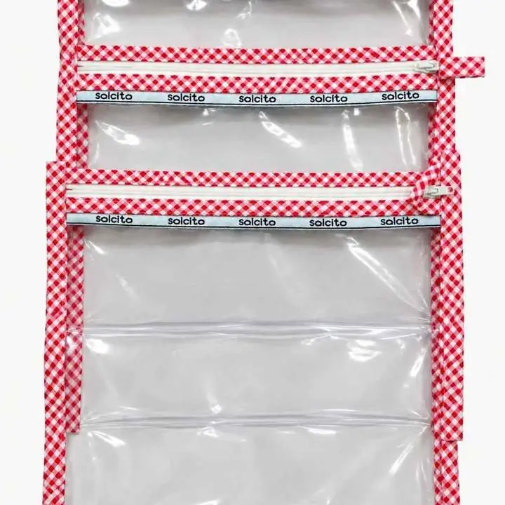 ESTUCHE PVC C / CIERRE Portacosmeticos, set de productos varios