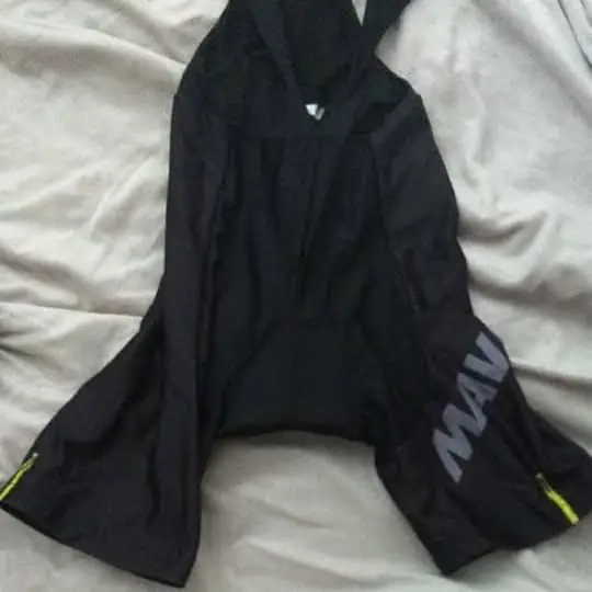 Calza con tirador logo Mavic