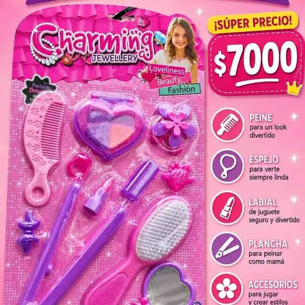 Set de belleza para niñas