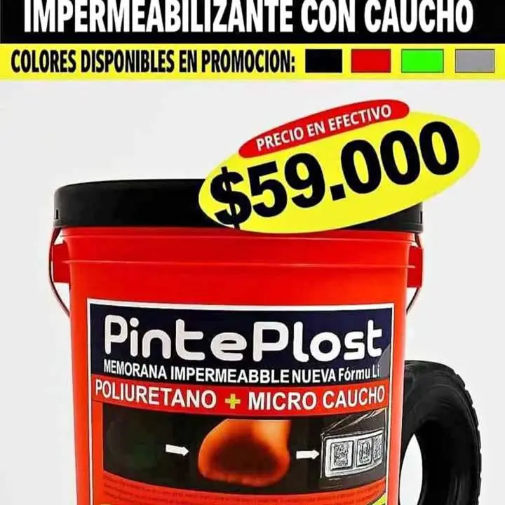 Impermeabilizante con caucho