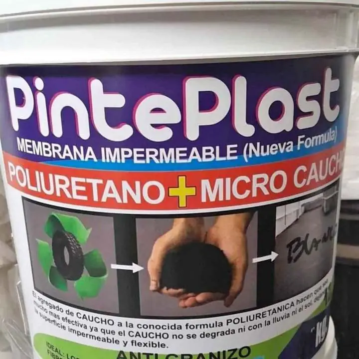 Microcaucho Impermeabilizante formulado con poliuretano y caucho