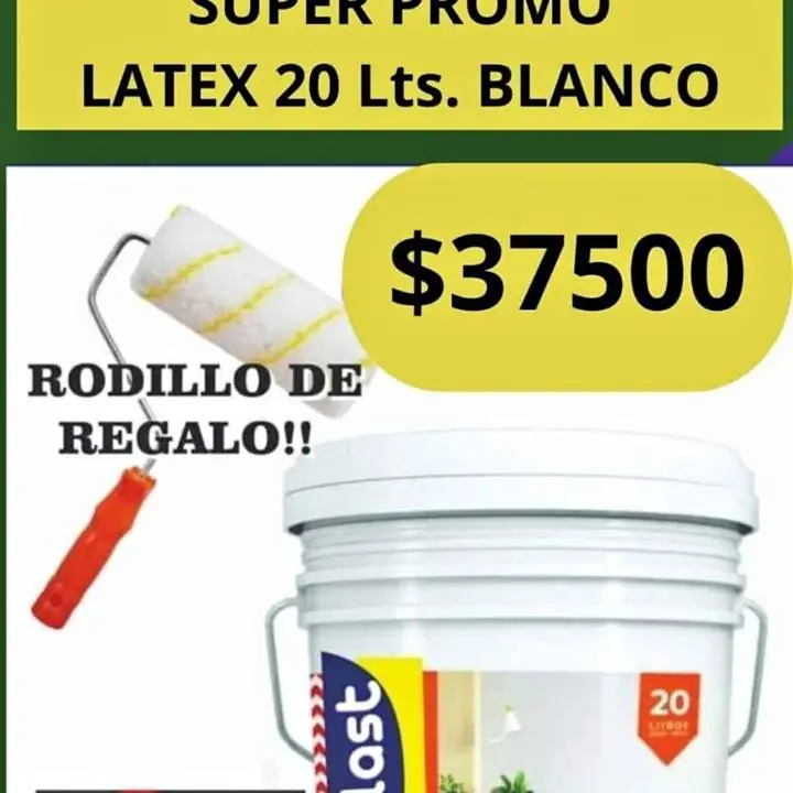 Latex Blanco x 20 lts Promocion hasta agotar Stock