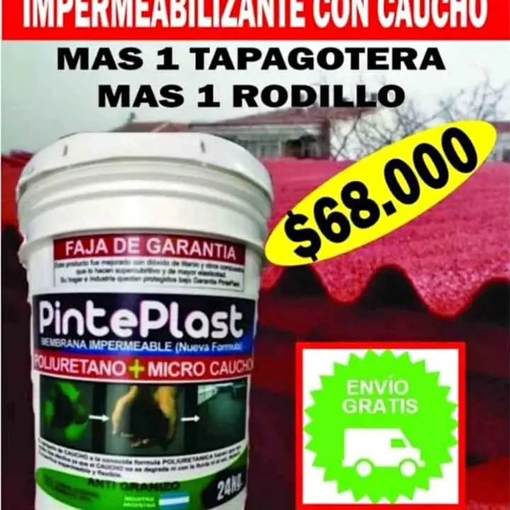 Membrana poliuretánica microcaucho