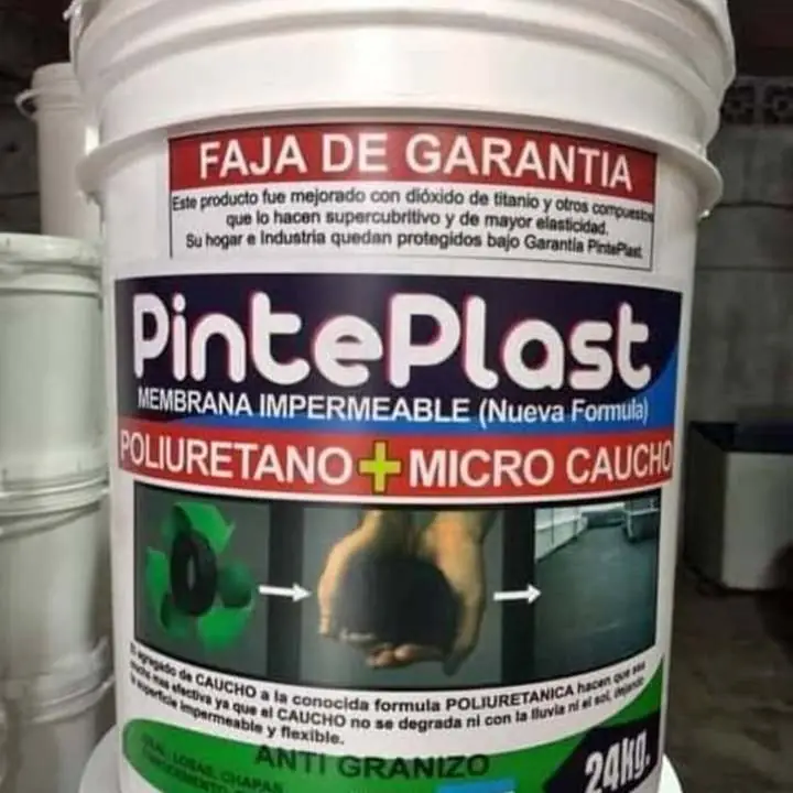 Membrana impermeabilizante poliuretano +microcaucho x 24kg