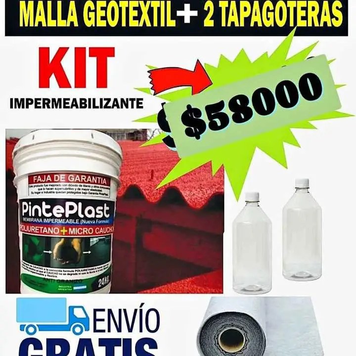 Promoción imperdible Combos impermeabilizantes