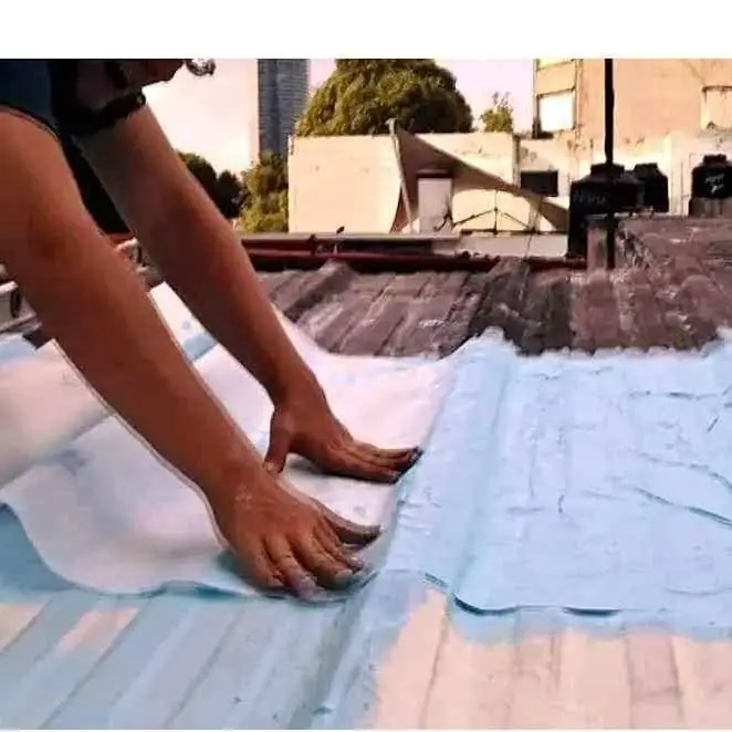 Venda fibrada Malla geotextil 50 cm x 25mt Refuerzo para Impermeabilizacion