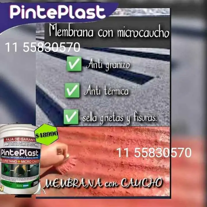 Membrana micro caucho impermeabiliza tu terraza con más avanzada!