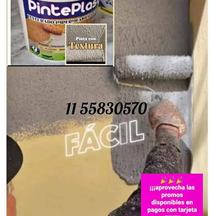 Revestimiento texturado impermeabilizante