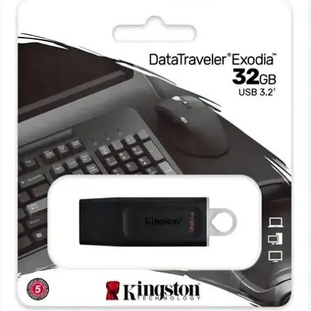 Pendrive kingstin exodia usb 32gb datatraveler
