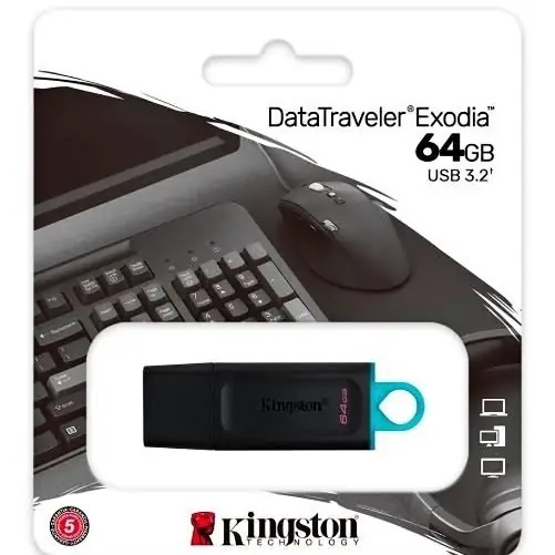 Pendrive kingstin exodia usb 64gb datatraveler