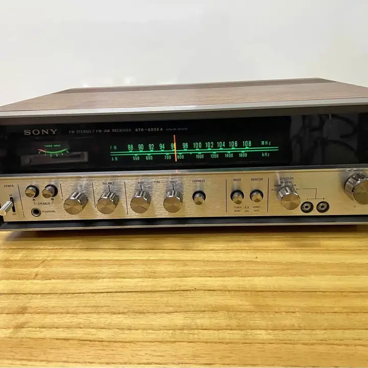 Sony STR-6036A – Receiver Vintage Japonés – Clase Solid State