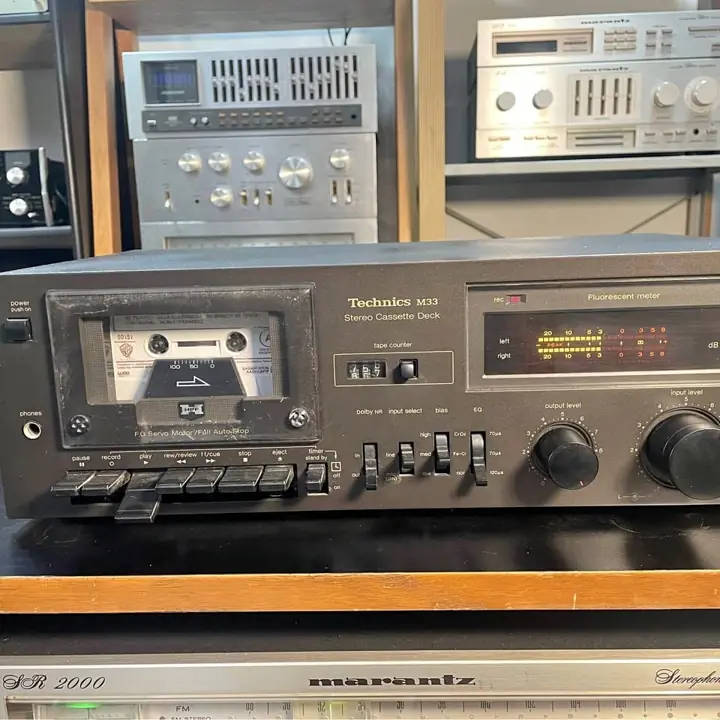 Technics RS-M33 – Stereo Cassette Deck Vintage Japonés Excelente estado