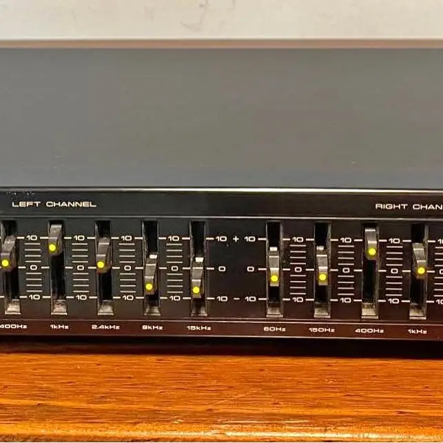 Ecualizador gráfico estéreo Pioneer GR-333 vintage, fabricado en Japón
