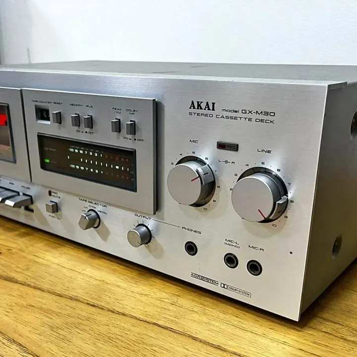 Akai GX-M30 cabezal de cristal función ok