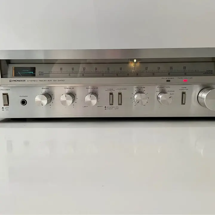 Pioneer SX-3400 Stereo Receiver Vintage – Made in Japan - IMPECABLE