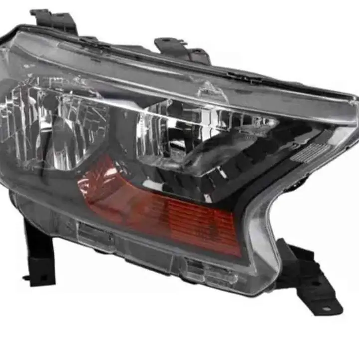 Óptica Ford Ranger 16/18 Fondo color negro sin drl