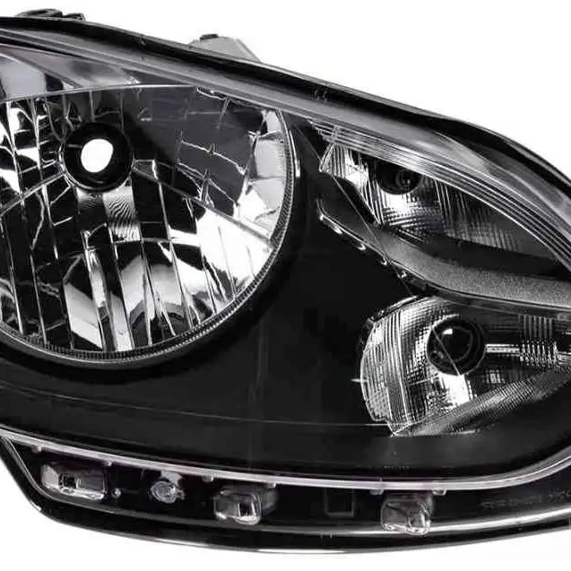Óptica Volkswagen Up! 14/17 Fondo negro con vira cromada