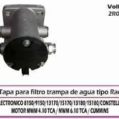 Tapa filtro trampa de agua cummins mwm consteltion 13180 2S0201512