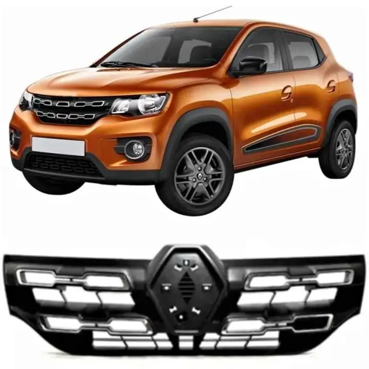 Rejilla central Renault Kwid 17/21 Superior vira cromada