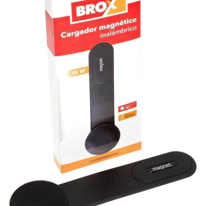 Soporte magnético para teléfono con cargador