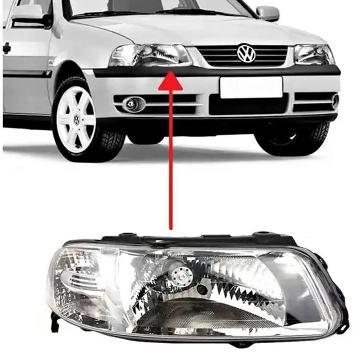 Optica Delantera Volkswagen Gol G3 Simple Parabola