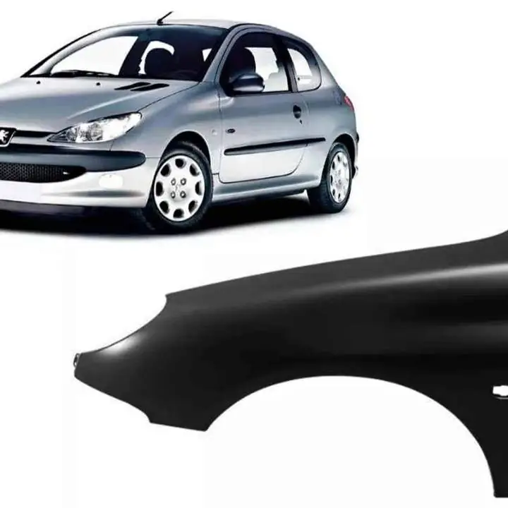 Guardabarro delantero Peugeot 206 F1 99/04. hacemos trabajo de chapa y pintura