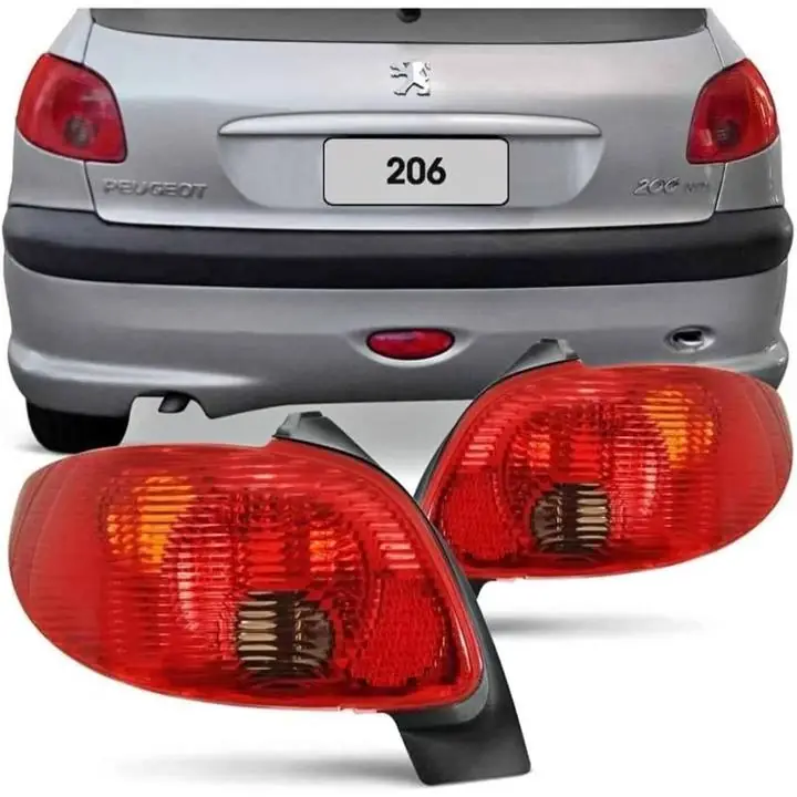 Faro trasero Peugeot 206 de el año 2004 a el 2012
