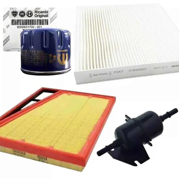 Kit Completo 4 Filtros Fiat Argo Cronos Drive 1.3 Original