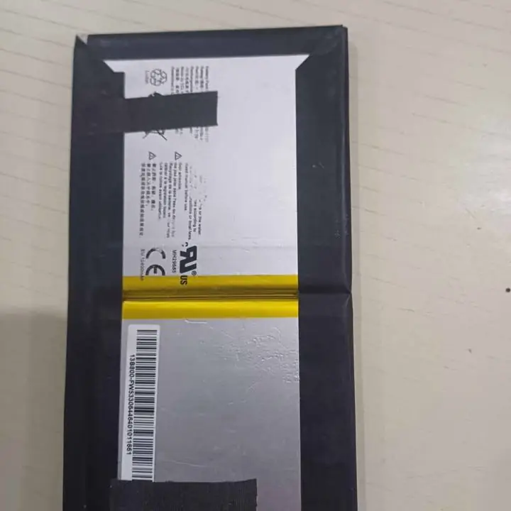 Bateria de 3.8 vol 10.400amp