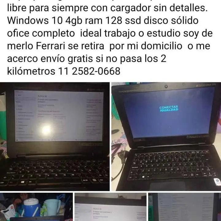 Laptop del gobierno