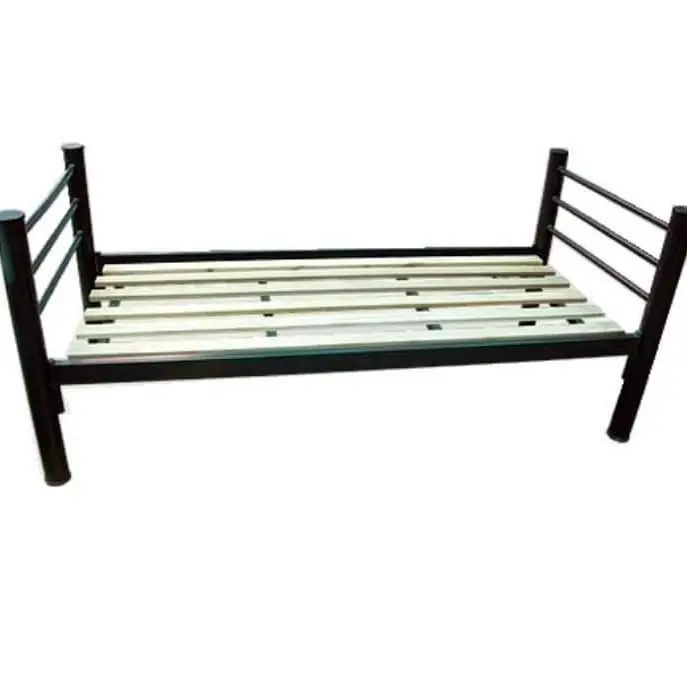 Cama de una plaza nueva sin huso