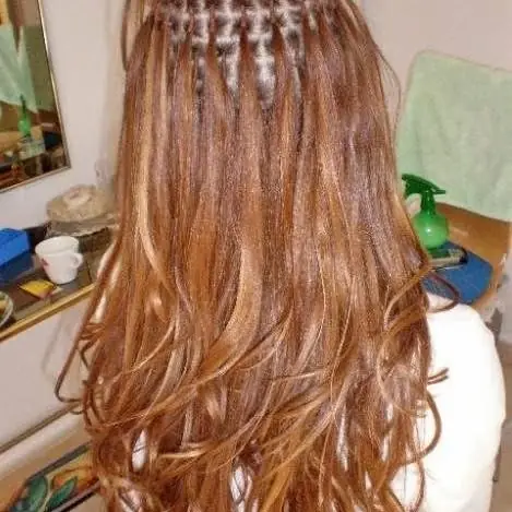 70 Extensiones de 50CM de largo color castaño o negro colocacion gratis