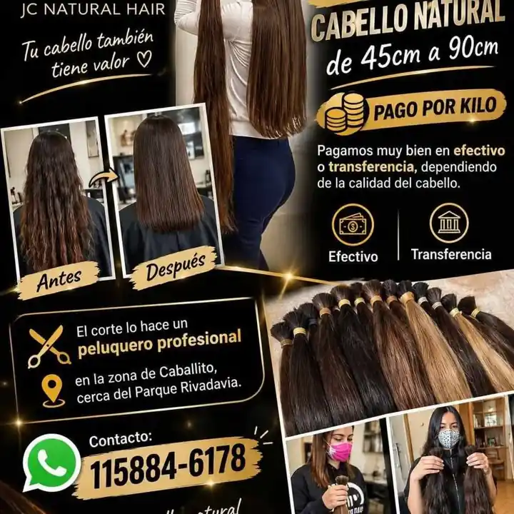 Compramos cabello natural!