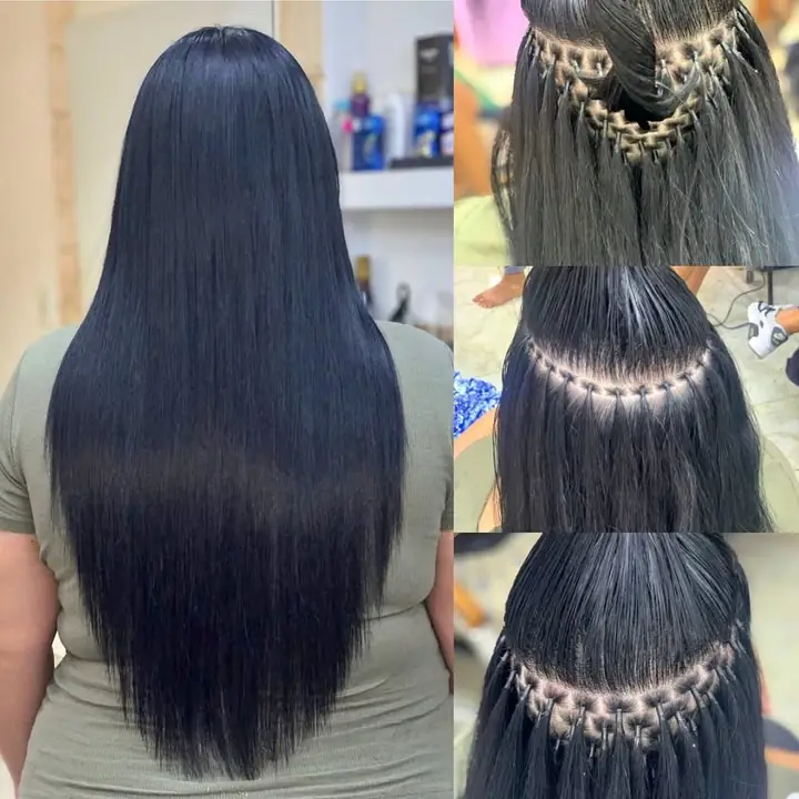 50 Extensiónes de 50CM pelo 100% natural