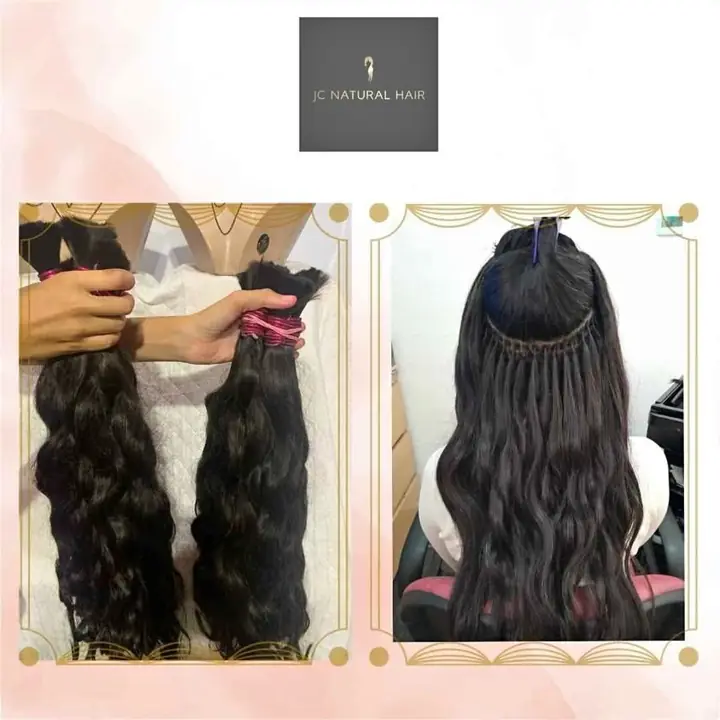 120 Extensiones de pelo Natural color castaño o negro (Promo hasta el 30/08)