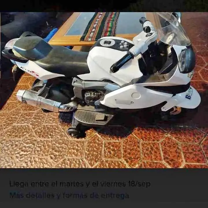 Moto eléctrica para niño