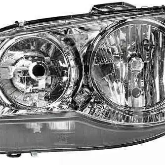 Optica Fiat palio F2. 04/-> aro cromado fondo cromado