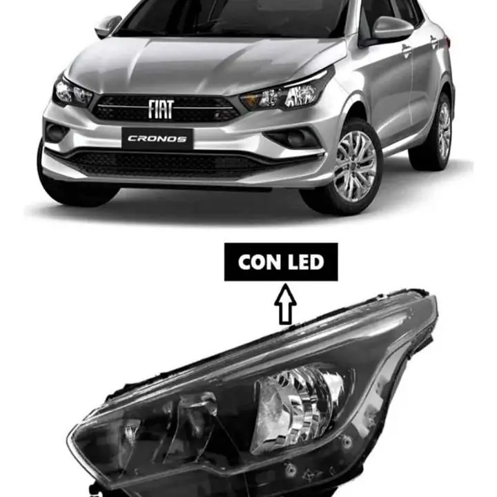 Optica Fiat Cronos 2020 2021 2022 con Led. Original