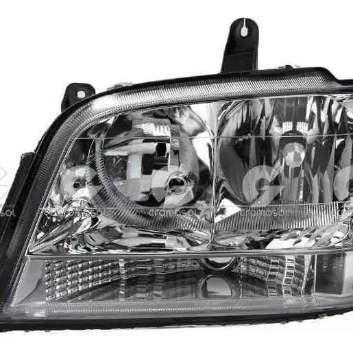Ópticas Chevrolet s-10 2003 a 2006 giro blanco fondo cromado