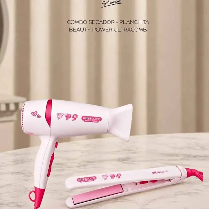 Beauty power - Ultracomb combo secador y alisador