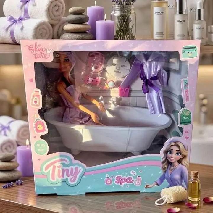 ¡Hora de relajarse y jugar con el Set Tiny Spa!