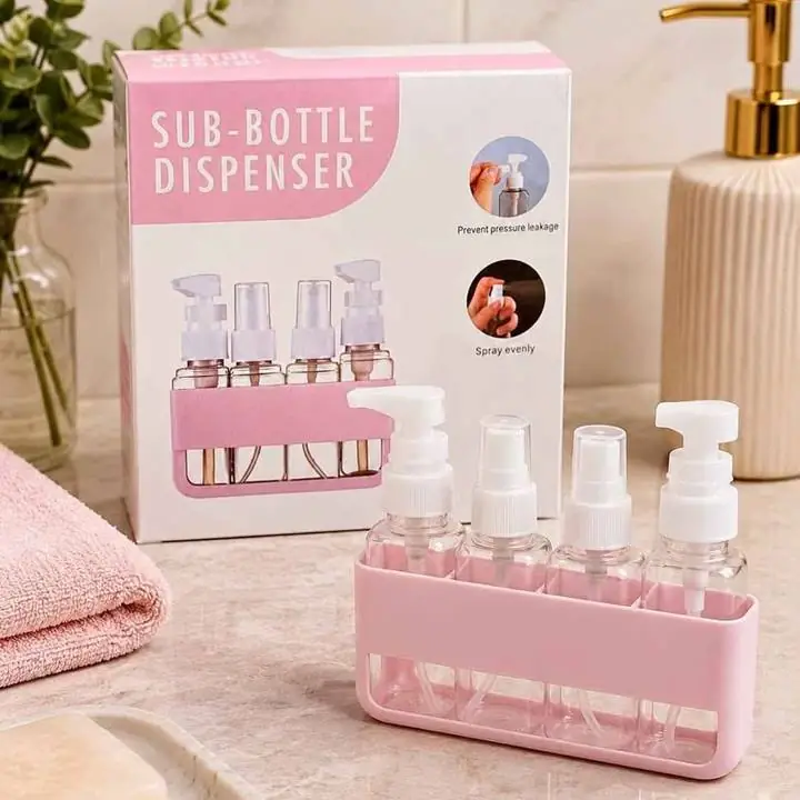 Set de Mini Botellitas plásticas Recargables