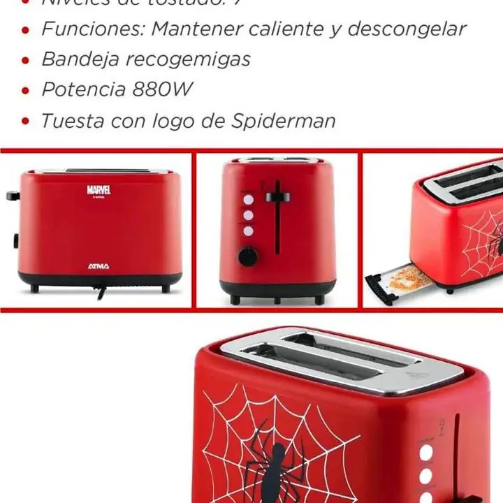 Tostadora Spiderman