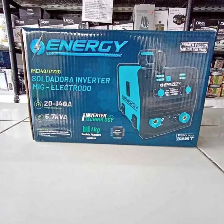 ¡Soldadora Eléctrica Energy! Ideal para trabajos en el hogar o uso profesional
