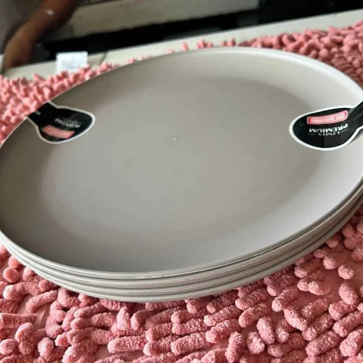 Platos premium beige grandes