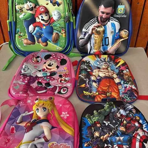 Mochilas infantiles con tus personajes favoritos