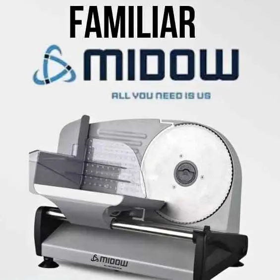 Cortadora de Fiambres y Alimentos Familiar Midow