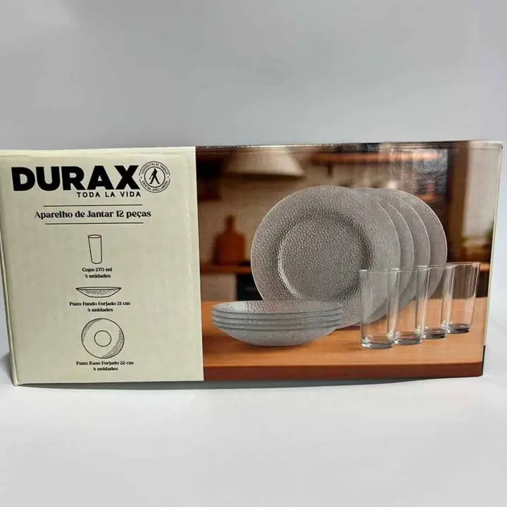 Combo Vajilla Durax 12 Piezas