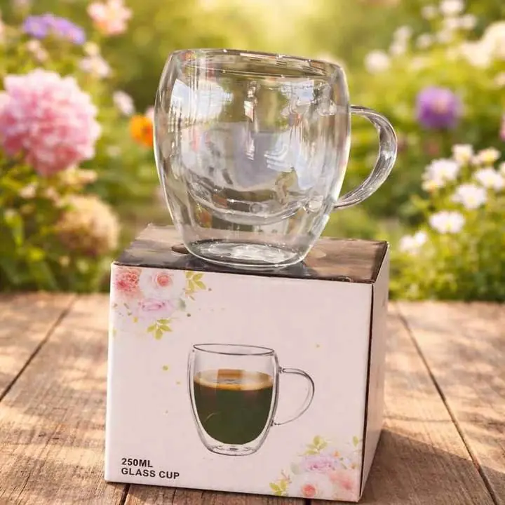 Taza de Acrílico Doble Pared – 250 ml 2x20mil / 1x13mil