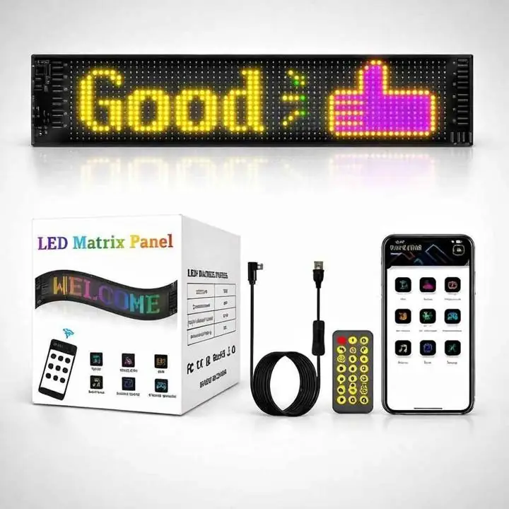 Cartel LED flexible chico